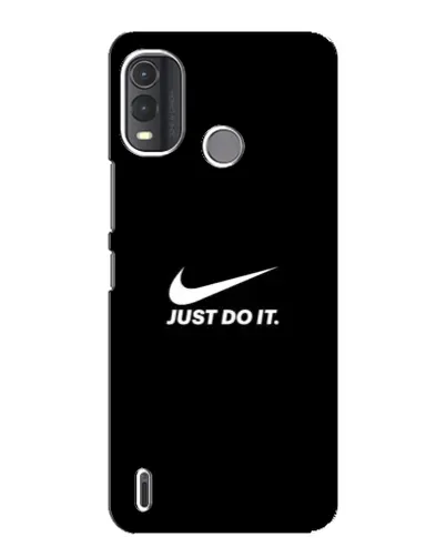 Чехол для Nokia G11 Plus с картинкой «Минимализм от Nike»