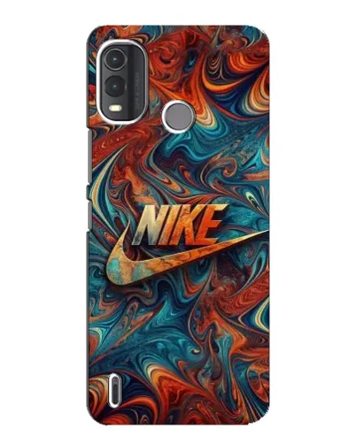 Чехол для Nokia G11 Plus с картинкой «Nike в абстракции»