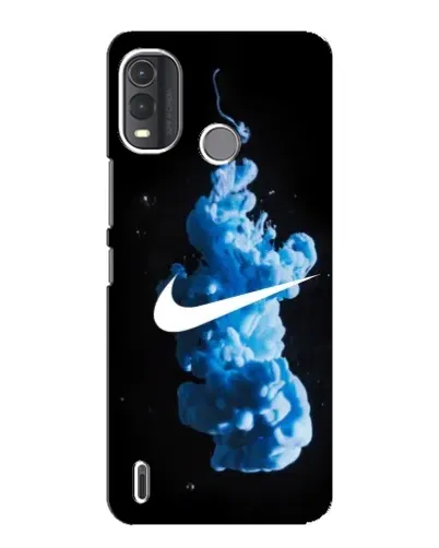 Чехол для Nokia G11 Plus с картинкой «Nike и синий дым»
