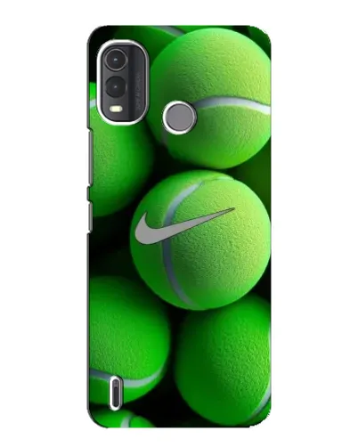 Чехол для Nokia G11 Plus с картинкой «Теннисные мячи Найк»