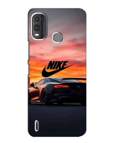 Чехол для Nokia G11 Plus с картинкой «Nike и суперкар»