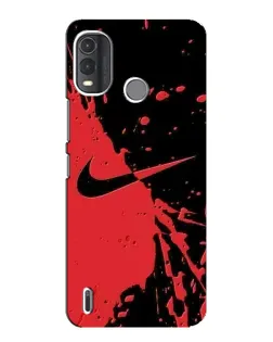 Чехол для Nokia G11 Plus с картинкой «Красные брызги Nike» Чехол для Nokia G11 Plus с картинкой «Красные брызги Nike»