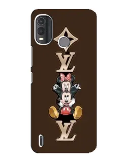 Чохол для Nokia G11 Plus з картинкою «LV та Міккі Маус»
