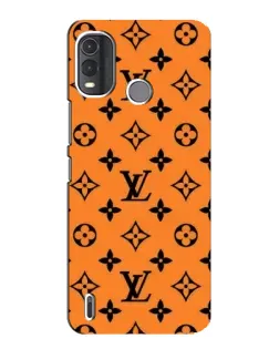 Чохол для Nokia G11 Plus з картинкою «Помаранчевий стиль LV»