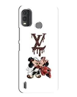 Чохол для Nokia G11 Plus з картинкою «LV та Міккі Маус»