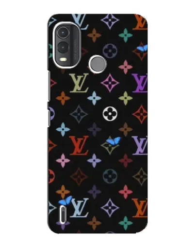 Чохол для Nokia G11 Plus з картинкою «Кольорова монограма LV» Чохол для Nokia G11 Plus з картинкою «Кольорова монограма LV»