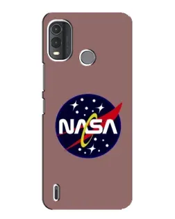 Чехол для Nokia G11 Plus с картинкой «NASA — ретро космос»