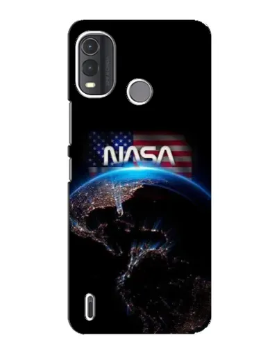 Чехол для Nokia G11 Plus с картинкой «Земля из космоса NASA»