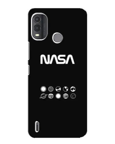 Чехол для Nokia G11 Plus с картинкой «NASA — технический принт»