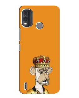 Чохол для Nokia G11 Plus з картинкою «Золота мавпа Bored Ape»