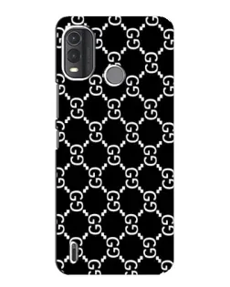 Чохол для Nokia G11 Plus з картинкою «Gucci — сітчастий паттерн»