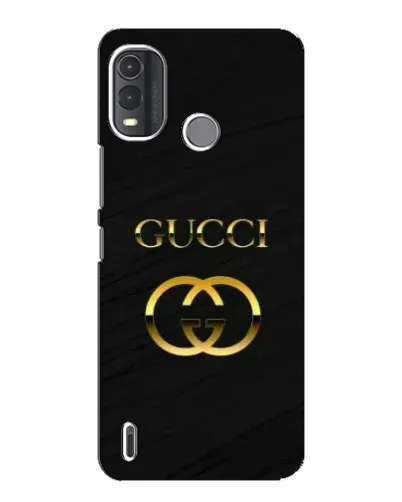 Чехол для Nokia G11 Plus с картинкой «Золотой логотип Gucci»