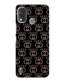 Чехол для Nokia G11 Plus с картинкой «Классическая монограмма Gucci»
