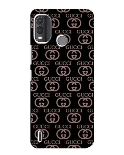 Чехол для Nokia G11 Plus с картинкой «Классическая монограмма Gucci»