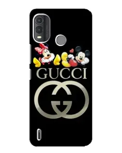 Чехол для Nokia G11 Plus с картинкой «Gucci — герои Disney»