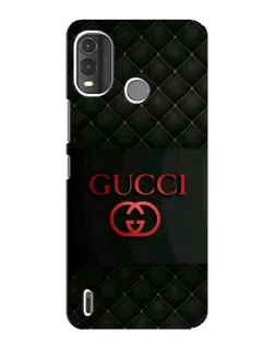 Чехол для Nokia G11 Plus с картинкой «Gucci — стеганый черный»
