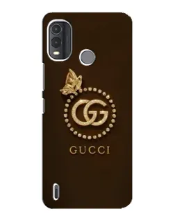 Чехол для Nokia G11 Plus с картинкой «Gucci — золотая бабочка»