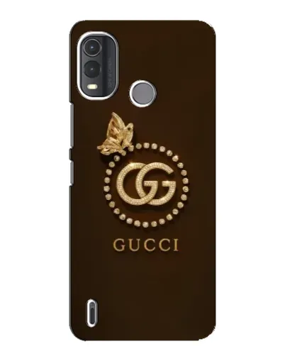 Чехол для Nokia G11 Plus с картинкой «Gucci — золотая бабочка»