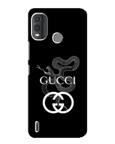 Чехол для Nokia G11 Plus с картинкой «Gucci — серебряная змея»