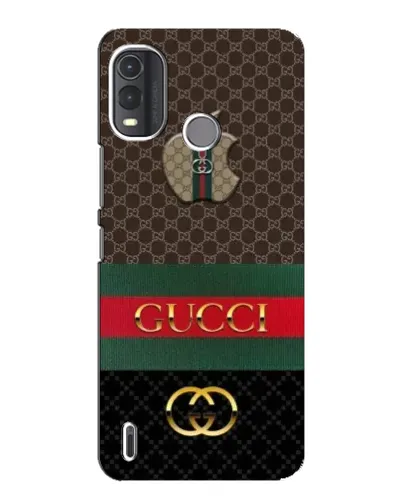 Чехол для Nokia G11 Plus с картинкой «Gucci — брендированный десерт»