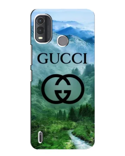 Чехол для Nokia G11 Plus с картинкой «Gucci — горный пейзаж»