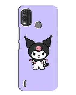 Чехол для Nokia G11 Plus с картинкой «Kuromi — нежный фиолетовый»