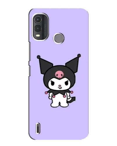 Чехол для Nokia G11 Plus с картинкой «Kuromi — нежный фиолетовый»