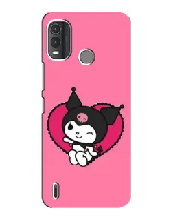 Чехол для Nokia G11 Plus с картинкой «Kuromi — любовь в сердце»