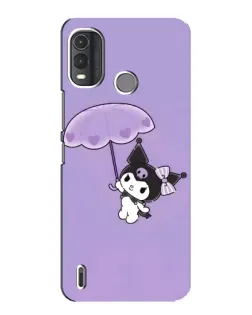 Чехол для Nokia G11 Plus с картинкой «Kuromi с зонтиком»