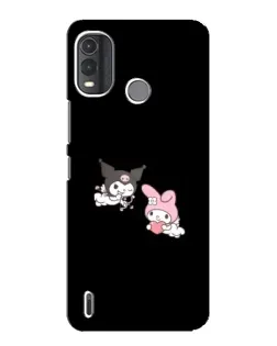 Чехол для Nokia G11 Plus с картинкой «My Melody и Kuromi»