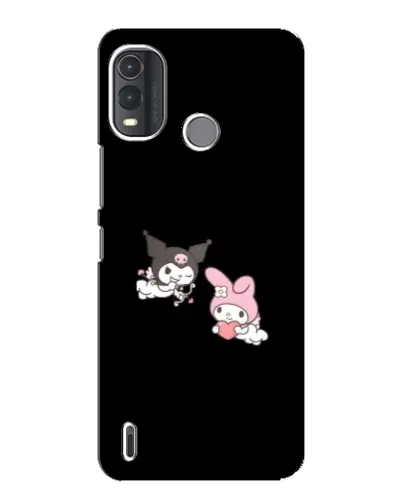Чехол для Nokia G11 Plus с картинкой «My Melody и Kuromi»