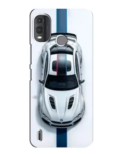 Чехол для Nokia G11 Plus с картинкой «Вид сверху — BMW M»