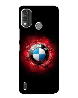Чехол для Nokia G11 Plus с картинкой «Логотип BMW — вспышка»