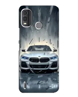 Чехол для Nokia G11 Plus с картинкой «BMW в свете фар»