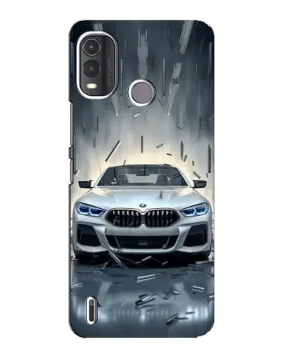 Чехол для Nokia G11 Plus с картинкой «BMW в свете фар» Чехол для Nokia G11 Plus с картинкой «BMW в свете фар»