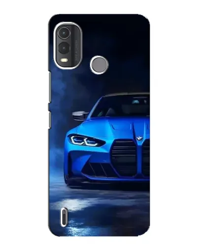 Чехол для Nokia G11 Plus с картинкой «Голубая BMW M4» Чехол для Nokia G11 Plus с картинкой «Голубая BMW M4»