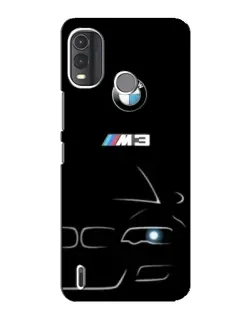 Чехол для Nokia G11 Plus с картинкой «Минималистичный принт BMW M3»