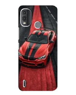 Чехол для Nokia G11 Plus с картинкой «BMW на красной дорожке»