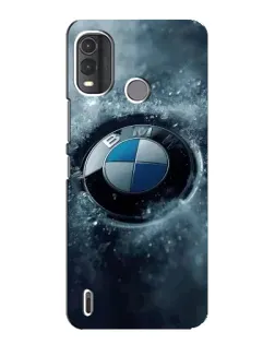 Чехол для Nokia G11 Plus с картинкой «Логотип BMW — лед» Чехол для Nokia G11 Plus с картинкой «Логотип BMW — лед»