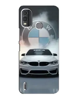 Чехол для Nokia G11 Plus с картинкой «BMW в белом дыму» Чехол для Nokia G11 Plus с картинкой «BMW в белом дыму»