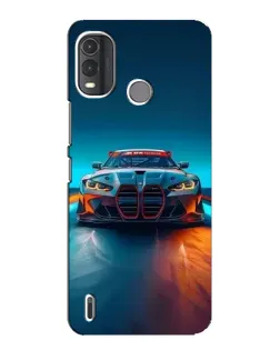 Чехол для Nokia G11 Plus с картинкой «BMW — огни неона» Чехол для Nokia G11 Plus с картинкой «BMW — огни неона»