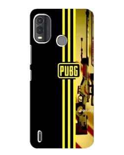Чохол для Nokia G11 Plus з картинкою «PUBG — камуфляжний шолом»