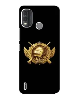 Чохол для Nokia G11 Plus з картинкою «PUBG — помаранчевий градієнт»