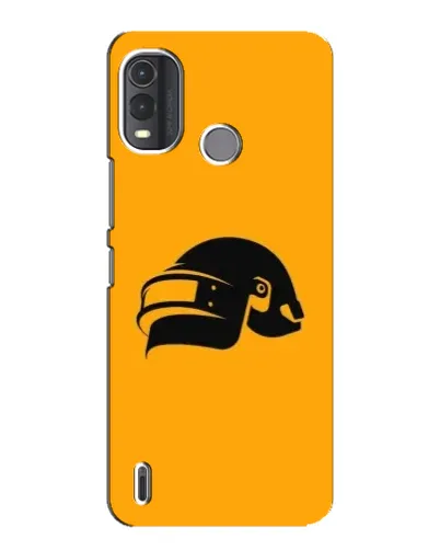 Чохол для Nokia G11 Plus з картинкою «PUBG — золотий шолом»