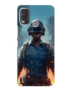 Чохол для Nokia G11 Plus з картинкою «PUBG — реалістичний герой»