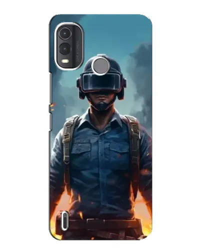 Чохол для Nokia G11 Plus з картинкою «PUBG — реалістичний герой»