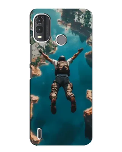Чохол для Nokia G11 Plus з картинкою «PUBG — вільне падіння»