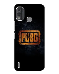 Чохол для Nokia G11 Plus з картинкою «PUBG — золотий логотип»