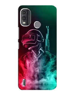 Чохол для Nokia G11 Plus з картинкою «PUBG — вогняний воїн»