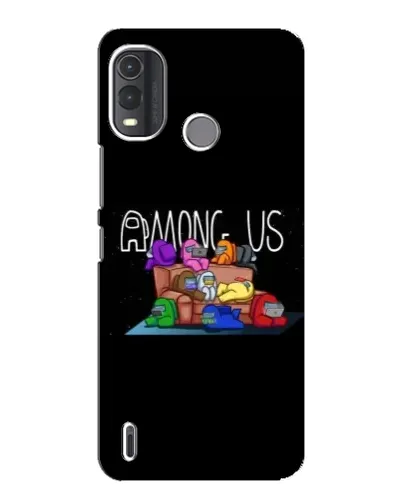 Чехол для Nokia G11 Plus с картинкой «Логотип Among Us»